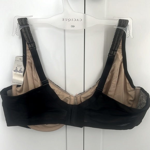 CACIQUE Women’s Full Coverage Bra with Lace Underwire Plus Size 42C NWT - Picture 6 of 6